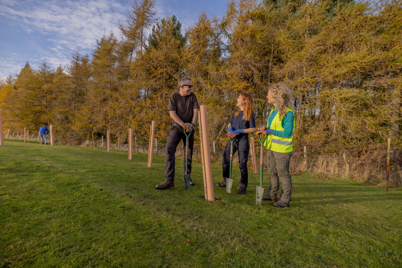 Join us to plant trees at the North Haugh woodland corridor