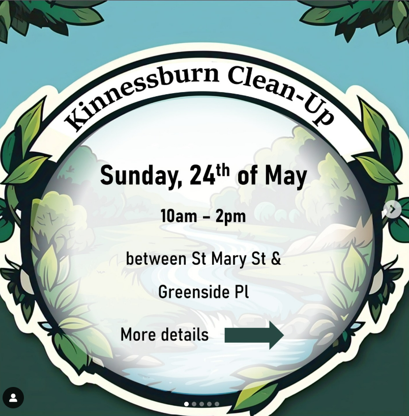 Kinnessburn Clean Up